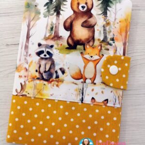 Őszi erdő Várandósgondozási könyv borító