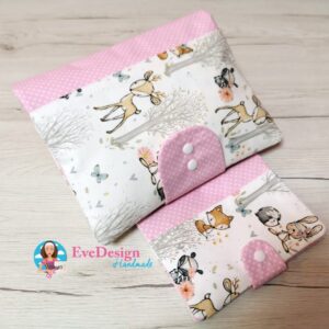 Rózsa álom pelenka táska szett