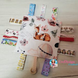 Őzikés álom rongyi kendő